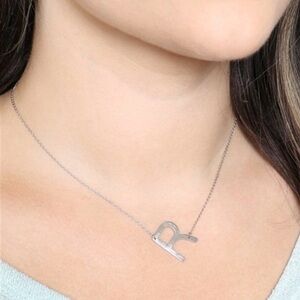 Gold Dipped Initial Necklace